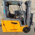 Jungheinrich EFG 216, viličar, njuškalo, rabljen viličar, najem viličarja, obnovljen viličar, forklift, Jungheinrich, baterija za viličar